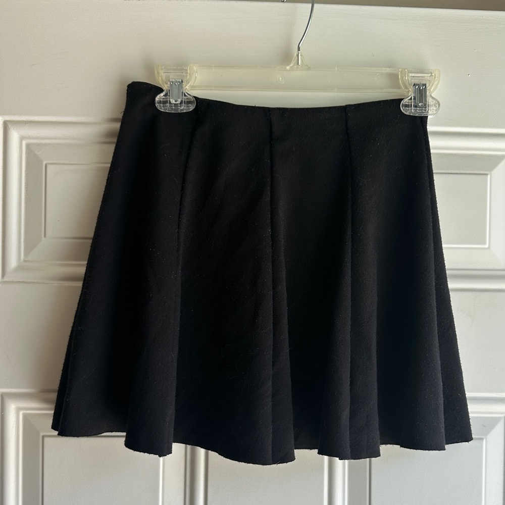 Brandy Melville black a line mini skirt